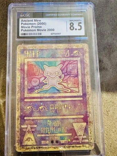 POKEMON Ancient Mew 1 Movie Promo Holo 2000 Wizards of the Coast CGC 8.5