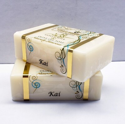 The Grecian Soap KAI Goat's Milk & Olive Oil Natural Beauty Bar, 6 oz (2 pack)