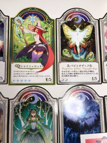 Little Witch Academia Limited Tarjeta Oficial Carro 19 y Tarjeta Postal Total 20 Set - Imagen 4 de 9