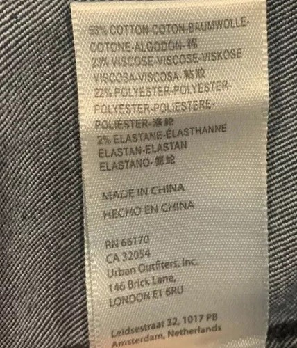Free People Just Float on Flare Jeans Blue Cloudy Indigo Super Flare Sz 29 NWT - Picture 7 of 7