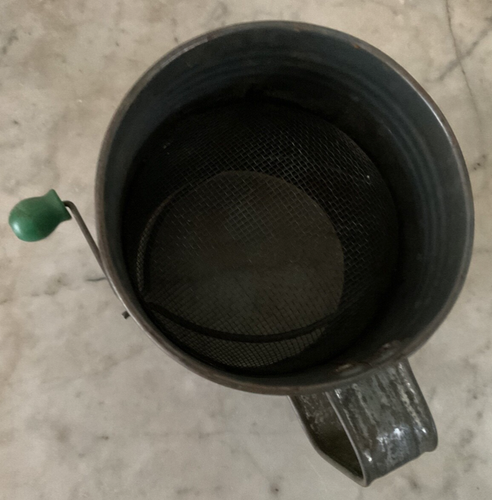 Vintage Bromwell’s Measuring Flour Sifter - 3 Cup - USA - Imagen 10 de 10