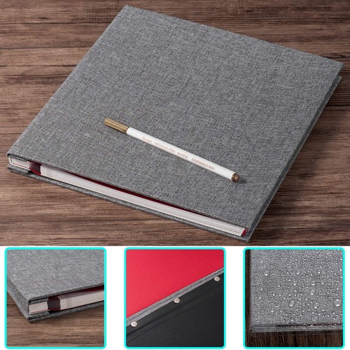 Photo Album Self Adhesive 3x5 4x6 5x7 6x8 8x10 8.5x11 11x10.6 Magnetic Scrapbook - Picture 5 of 12