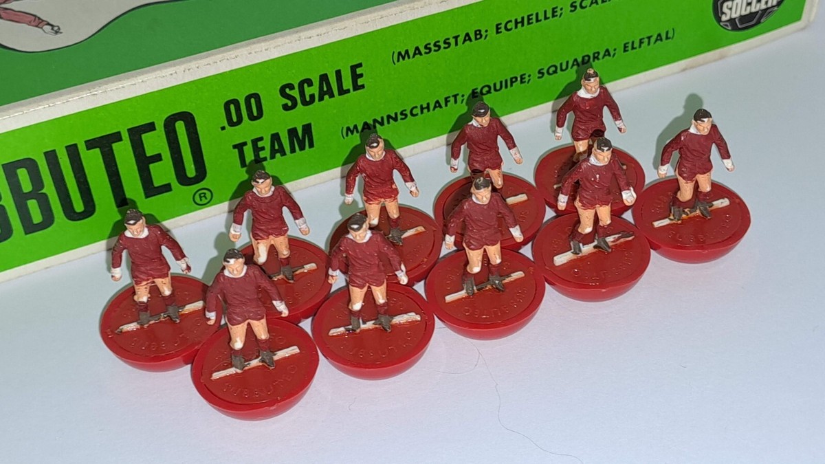 1970s boîte poids lourd HW Subbuteo C100 équipe réf No 50 Brésil