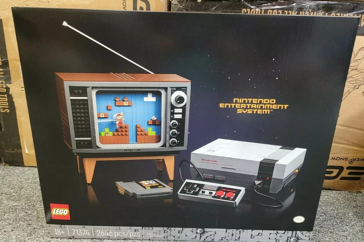 LEGO® parts review: 71374 Nintendo Entertainment System