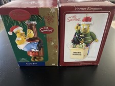 Christmas Tree Ornament 113 Homer Simpson and 105 New Homer Simpson