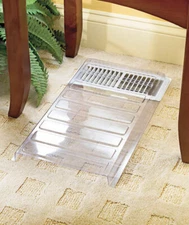 Vent Extender Heat Air Conditioner Register Deflector Adjustable Floor Furnace