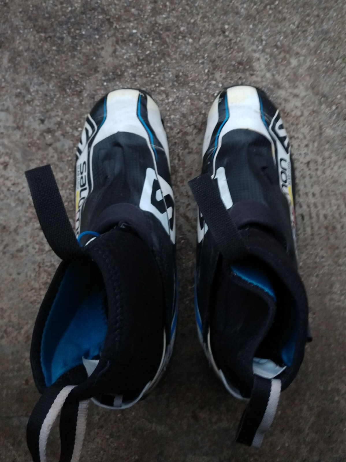 Scarpe da sci di fondo Salomon SLab Carbon 41 26 cm sci di fondo scarpe da sci SNS Pilot