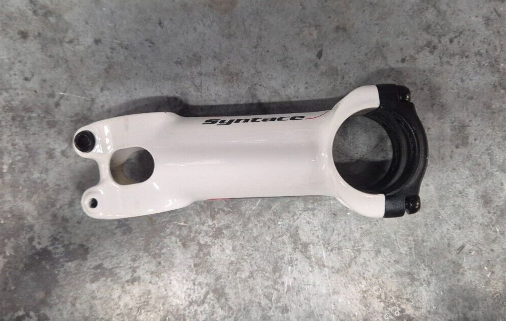 Cube Syntace F109 Stem White and Black 90mm