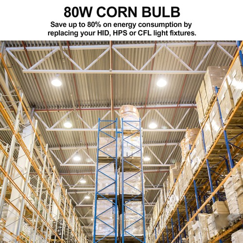 480V 200W LED Corn Light E39 Base 5000K Replace 600W HPS MH Large Area Lighting - Picture 14 of 16
