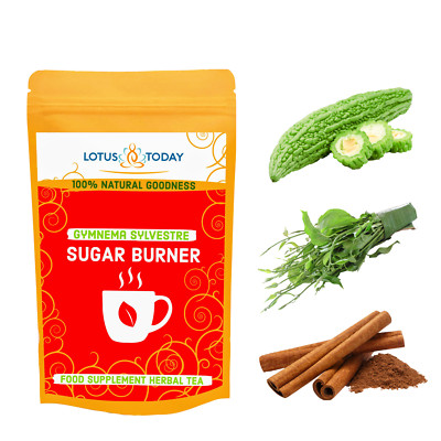 Kräutertee Gurmar Blatt/Gymnema 100 Teebeutel Abnehmen, zuckerfreie Diabetiker Diät