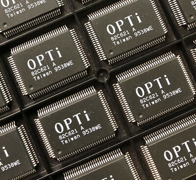 OPTi 82C621A BUS IDE CONTROLLER PQFP100 **NEW** Qty.1