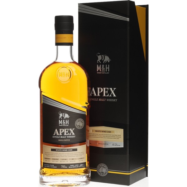 Milk & Honey Single Malt Whisky Apex - White Wine Cask 0,7 Liter 61,2 % Vol.-image