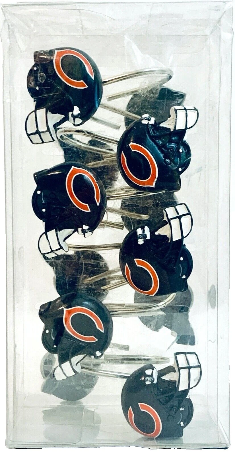 Los Ganchos para cortina de ducha de metal multicolor