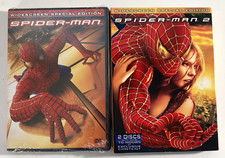 Spider-Man & Spider Man 2 Wide Screen Editions.  New Sealed In Factory Packaging