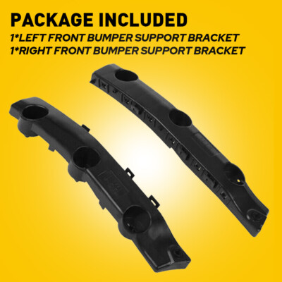 PAIR FOR 14-2019 NISSAN ROGUE FRONT RH+LH SIDE BUMPER TO FENDER