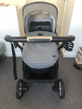 silver cross pioneer eton grey special edition