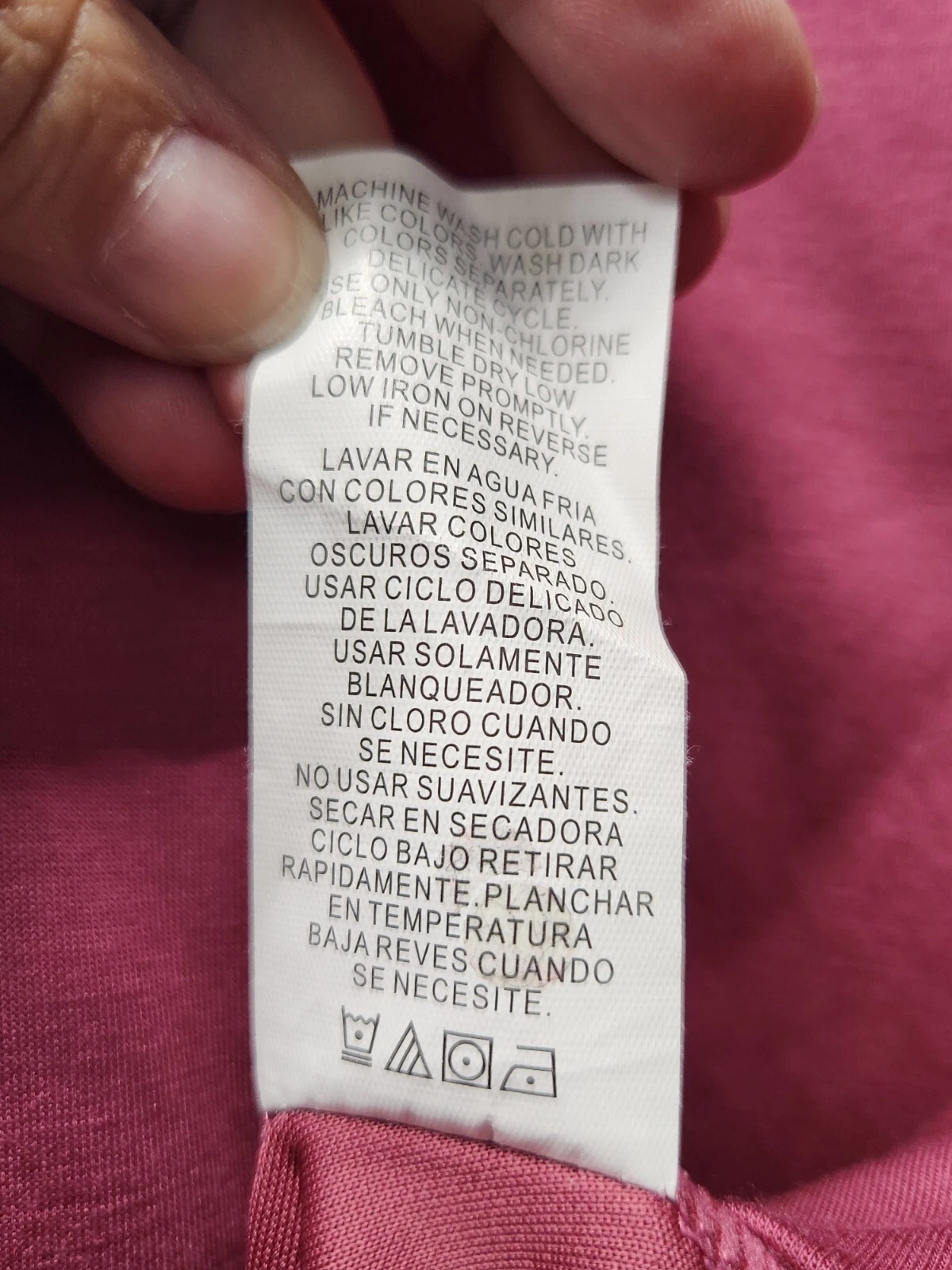 VETEMENTS Felpa con cappuccio donna Maroon Apana leggera grande yoga fitness morbida