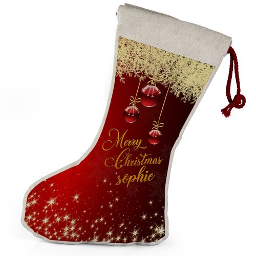 Medias personalizadas con cualquier nombre decoración de árbol de Navidad regalo 3 - Imagen 12 de 22
