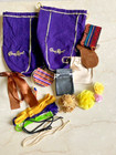Collectibles, Textiles,Textile Bags, Crown Royal Bags, 8 pieces, Misc. post 1970 — photo 3