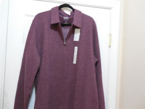 Men's Croft & Barrow 1/4 Quarter Zip Extra Soft Fleece Pullover NWT | eBay
