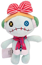 RARE Disney Store 8" Plush Lilo  Stitch Christmas Scrump Soft Doll Toy