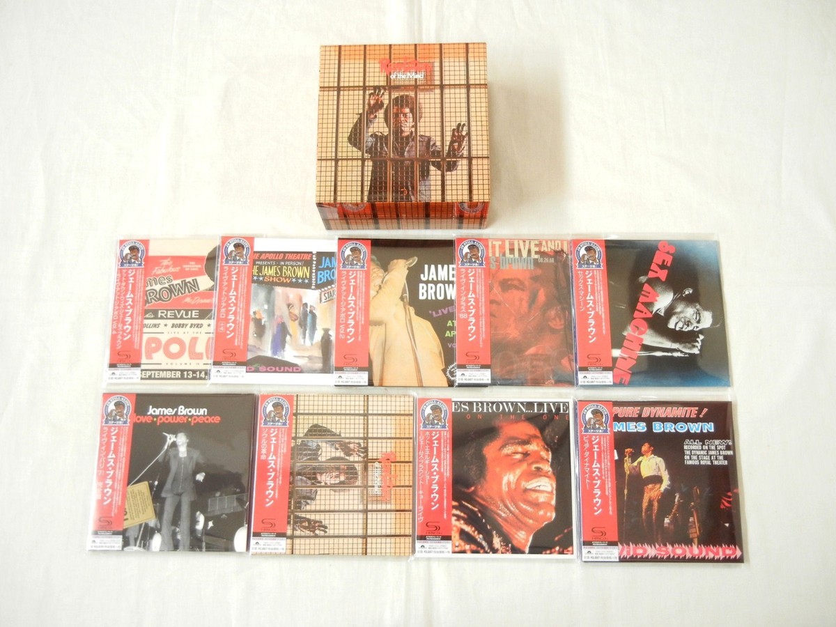 James Brown JAPAN 9 Live albums Mini LP SHM-CD PROMO BOX SET | eBay