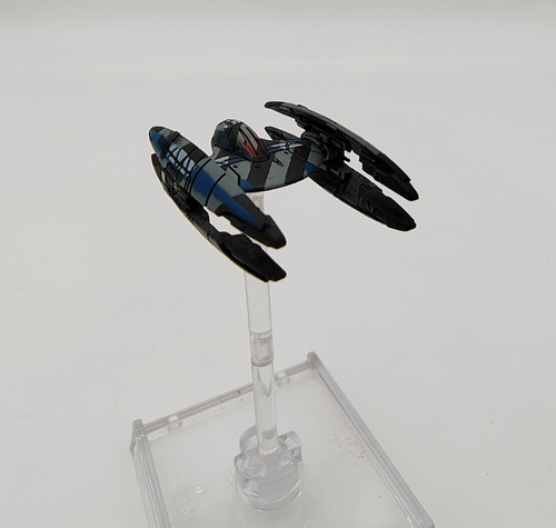 3 PCS Vulture-class Droid Fighter (BLUE) Star Wars X-WING Miniatures NOT STAND! - Picture 3 of 12