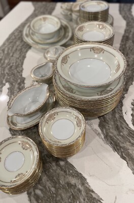 Noritake - moriko2789様☆ノリタケ ダニューブ　刺身ばち　小ばち 各5個 Noritake Gold Encrusted Japan 5481 Bancroft - China Full