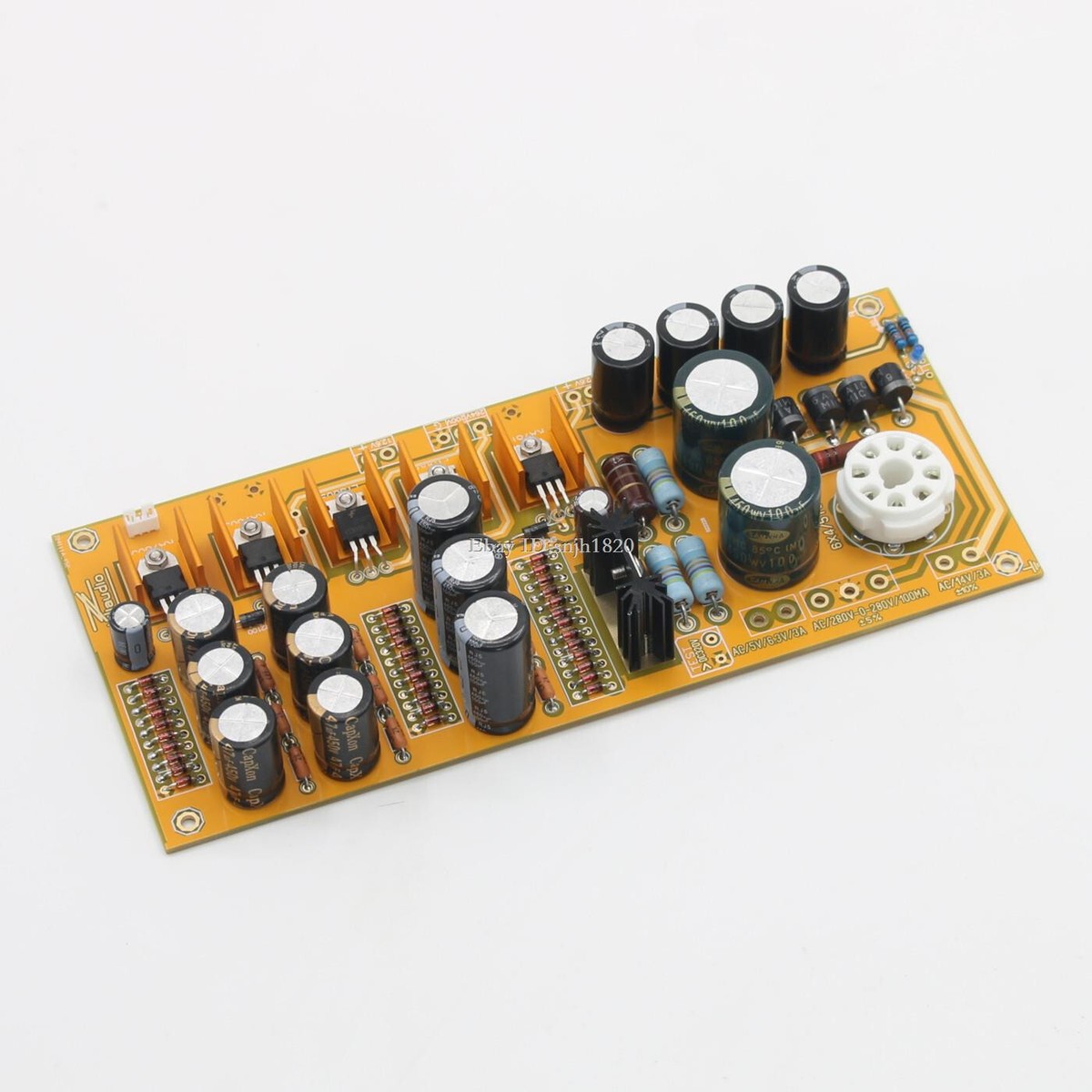 HiFi Assembled 5Y3 Tube Power Supply Board Rectification PSU Board - Main Image