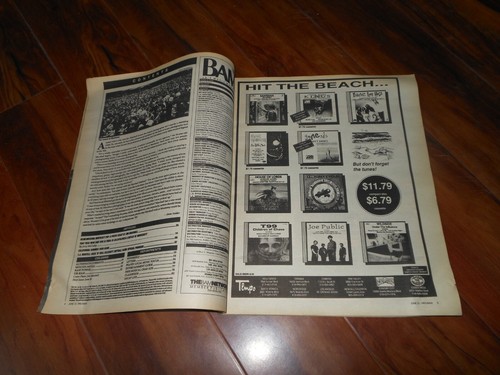 BAM magazine #385 June 12,, 1992 Lollapalooza - JIMI HENDRIX Cover NYT#4 - Picture 3 of 12