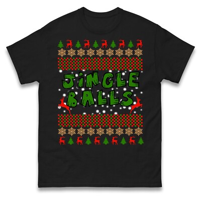 Lustiges T-Shirt Jingle Balls Weihnachten