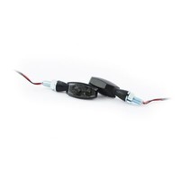 Highsider Blaze Led Blinker GetöNt Schwarz F. Harley Davidson Motorrad E-GeprüF