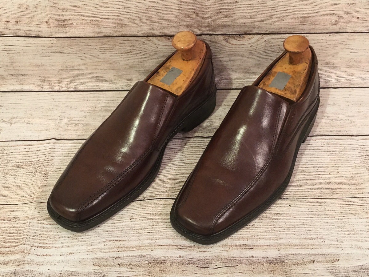 Ecco Helsinki Bicycle Toe Slip-On, Brown Leather, EU 40, Men main image 3