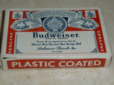 Budweiser Bier Spielkarten, The U.S. Playing Card Co.