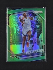 2025 Panini Prizm WNBA - Jackie Young #23 Green Prizm