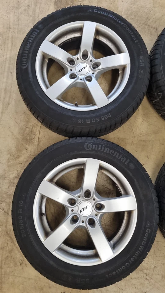 4x Winterkompletträder Rial BMW 7x16 LK5x120 ET30 KBA 46988 - Bild 2 von 4