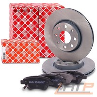 Febi Bilstein Bremsscheiben +BremsbeläGe Vorne U.A. FüR Alfa Romeo, Fiat, Lancia