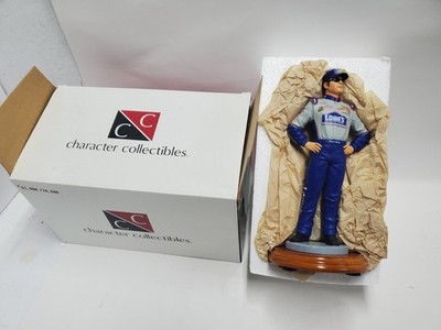 1x Jimmie Johnson #48 Character Collectibles Statue W. BOX Rising Star Nascar