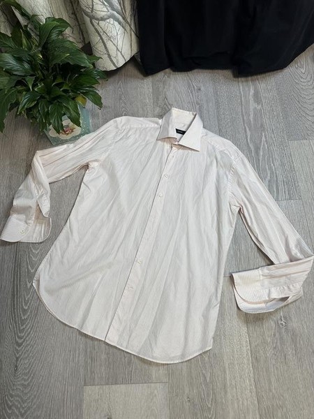 Men Paul Smith Shirt Pink Cotton 40 / L