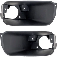 Fog Light Trim Set For 2011-2014 Chevrolet Silverado 2500 HD Silverado 3500 HD