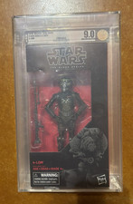 2018 Hasbro Star Wars Black Series 6-Inch 4-LOM AFA U9.0 #23984843