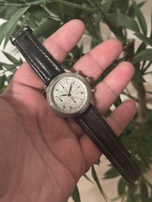 Auguste Reymond Cotton Club Automatic Chronograph box & card Valjoux 7750 ARSA