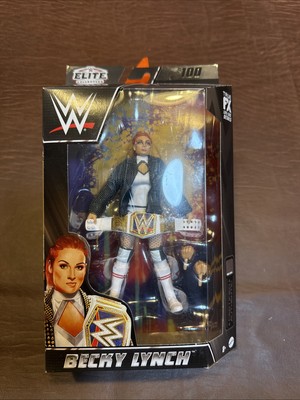 BECKY LYNCH - WWE Mattel Elite Series 100 Action Figure w SD Womens Belt DMG PKG