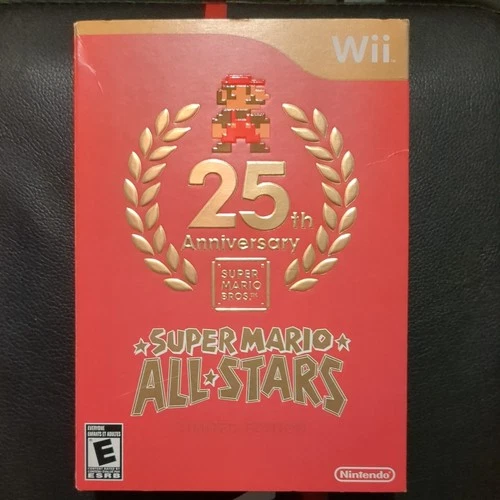 25th Anniversary Super Mario All Stars Limited Edition Wii - Used