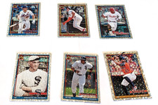 2026 Topps Series 1 75th Anniversary Silver Crackle Lot (6) Shoeless Thomas