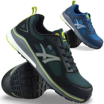 Mens Safety Steel Toe Cap New Memory Foam Walking Work Boots Trainers Shoes Size - Image 1 of 4