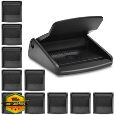 CooBigo 10 Black 2in Cam Buckles Plastic Toggle Clips Straps