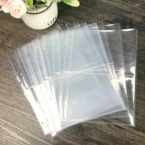 A5 Binder Sleeves 10 Pack Photocard Refill Inner Cards Clear PP Material - Bild 2 von 54