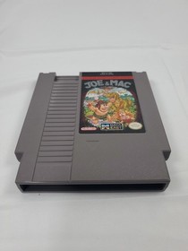 Joe & Mac (Nintendo Entertainment System, NES, 1992) Cartridge Tested