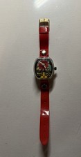 Leisure Dynamics Teeter Totter Animated Motion Watch Vintage 1970s Works Red 
